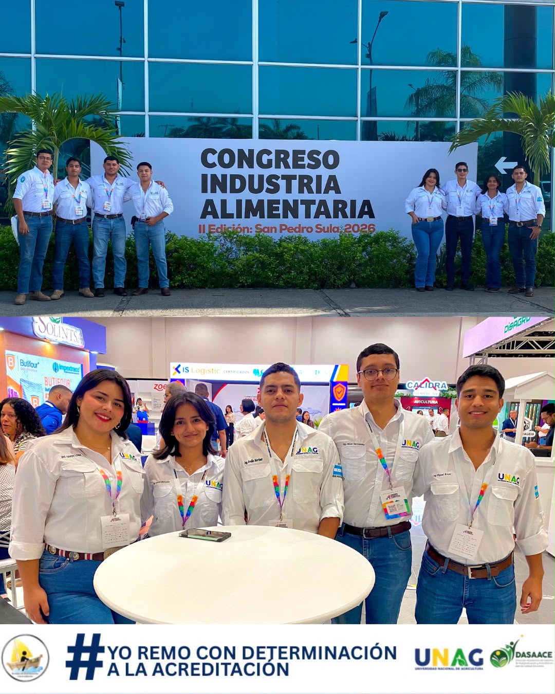 Estudiantes de Tecnología de Alimentos Participan en el II Congreso de Industria Alimentaria en San Pedro Sula