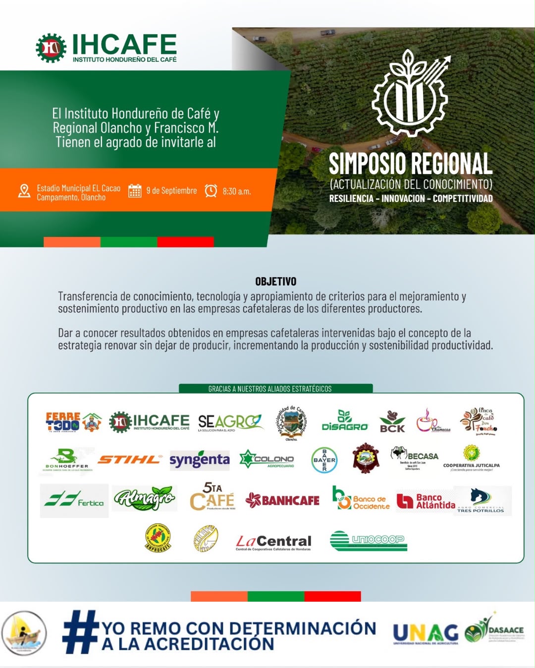 Simposio Regional 'Actualización del Conocimiento': Resiliencia, Innovación y Competitividad para el Sector Cafetalero - Imagen 1